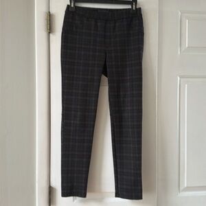Sanctuary from Anthropology Grease Plaid Leggings, Medium petite